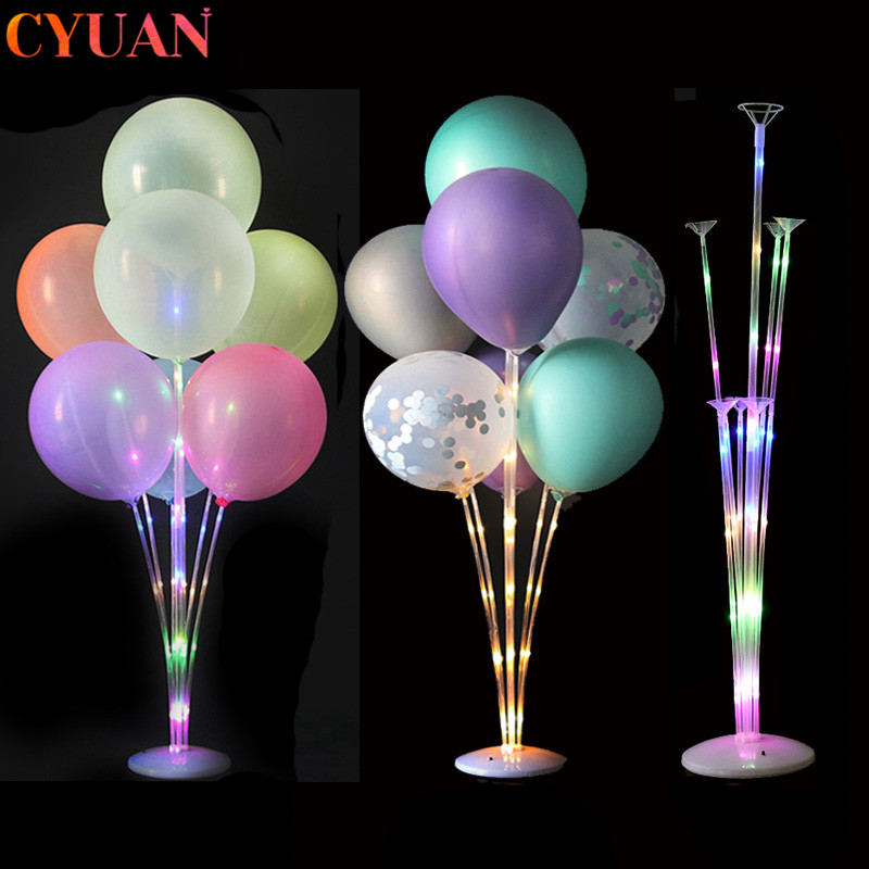 Led Balloon Light - 1/2 مجموعة مصباح ليد كرات الهواء