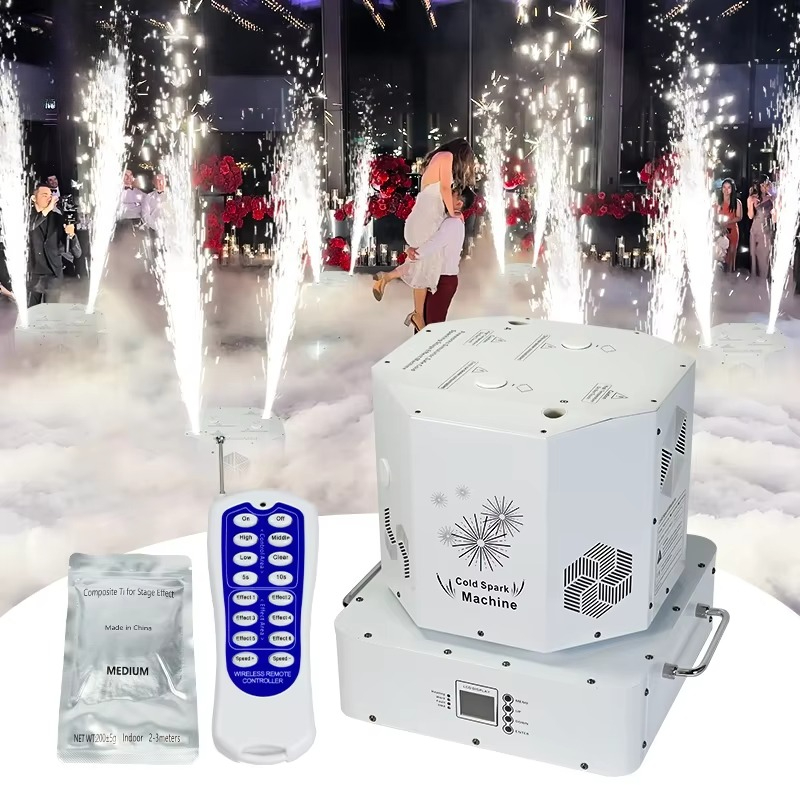 Event Party Dj - آلة شرارات باردة لاسلكية بتقنية DMX