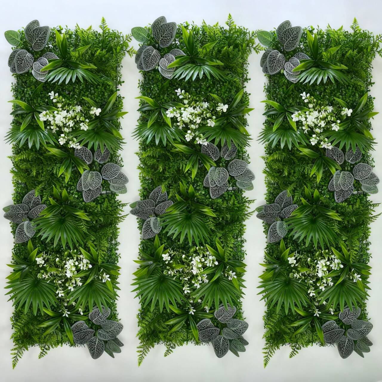 Flower Wall Panel - لوحة عشب صناعي خضراء مقاس 40*120