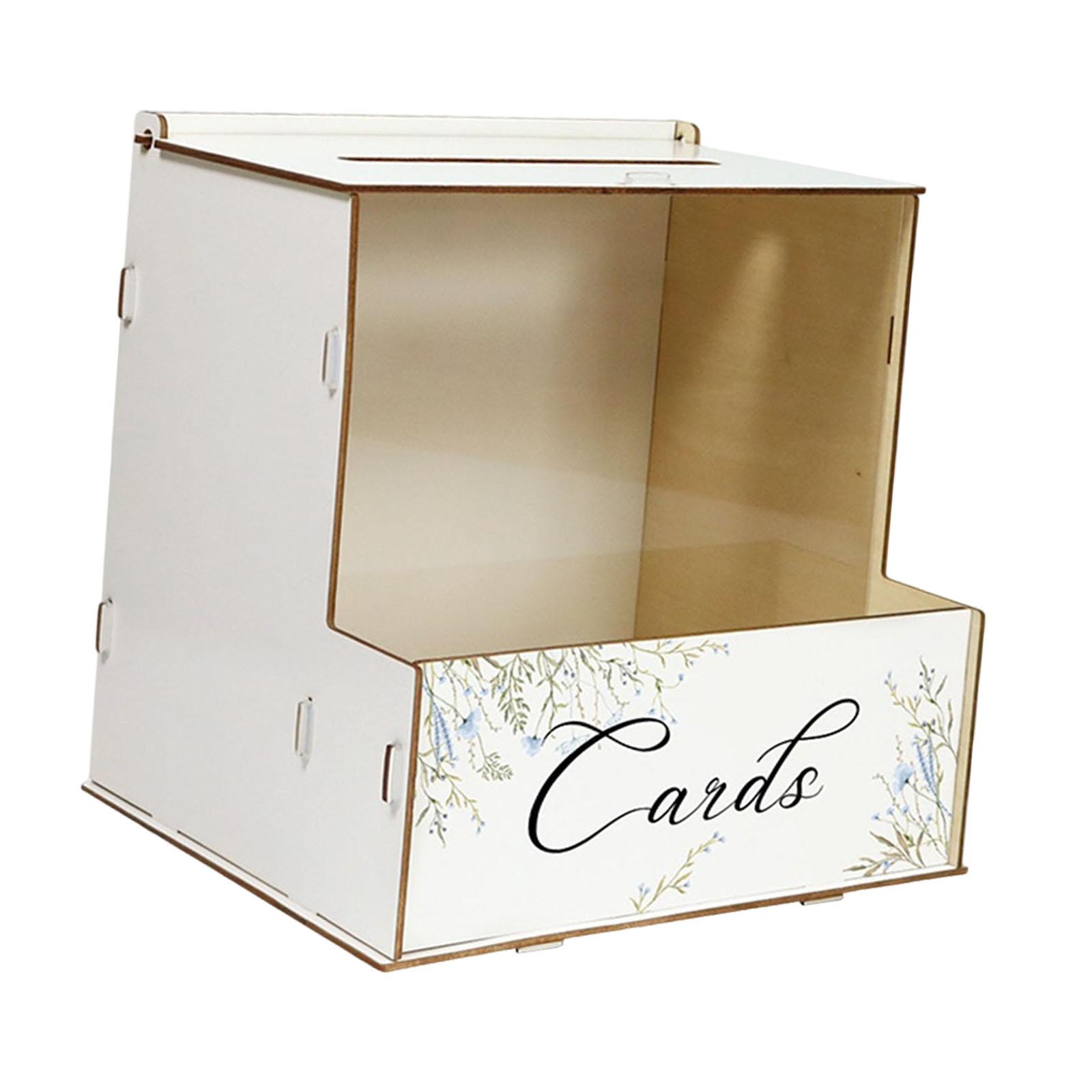 Event Party Box - صندوق بطاقات زفاف ريفي مخصص مع