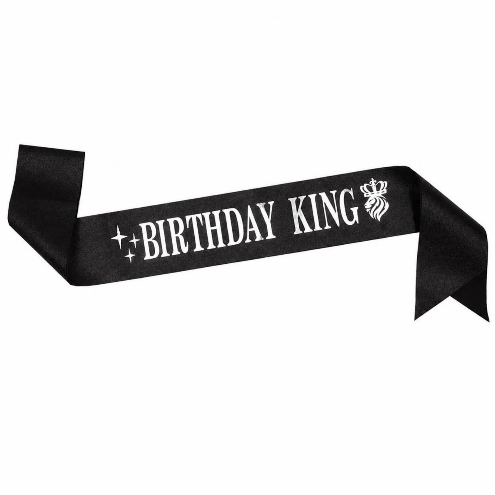 تاج حفلات لامع، وشاح ملكي لعيد - مراجعة Birthday Sash Glitter وسعره