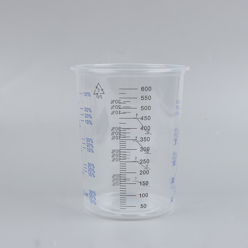 أكواب خلط الطلاء البلاستيكية ا - مراجعة Plastic Cup 50Pcs وسعره