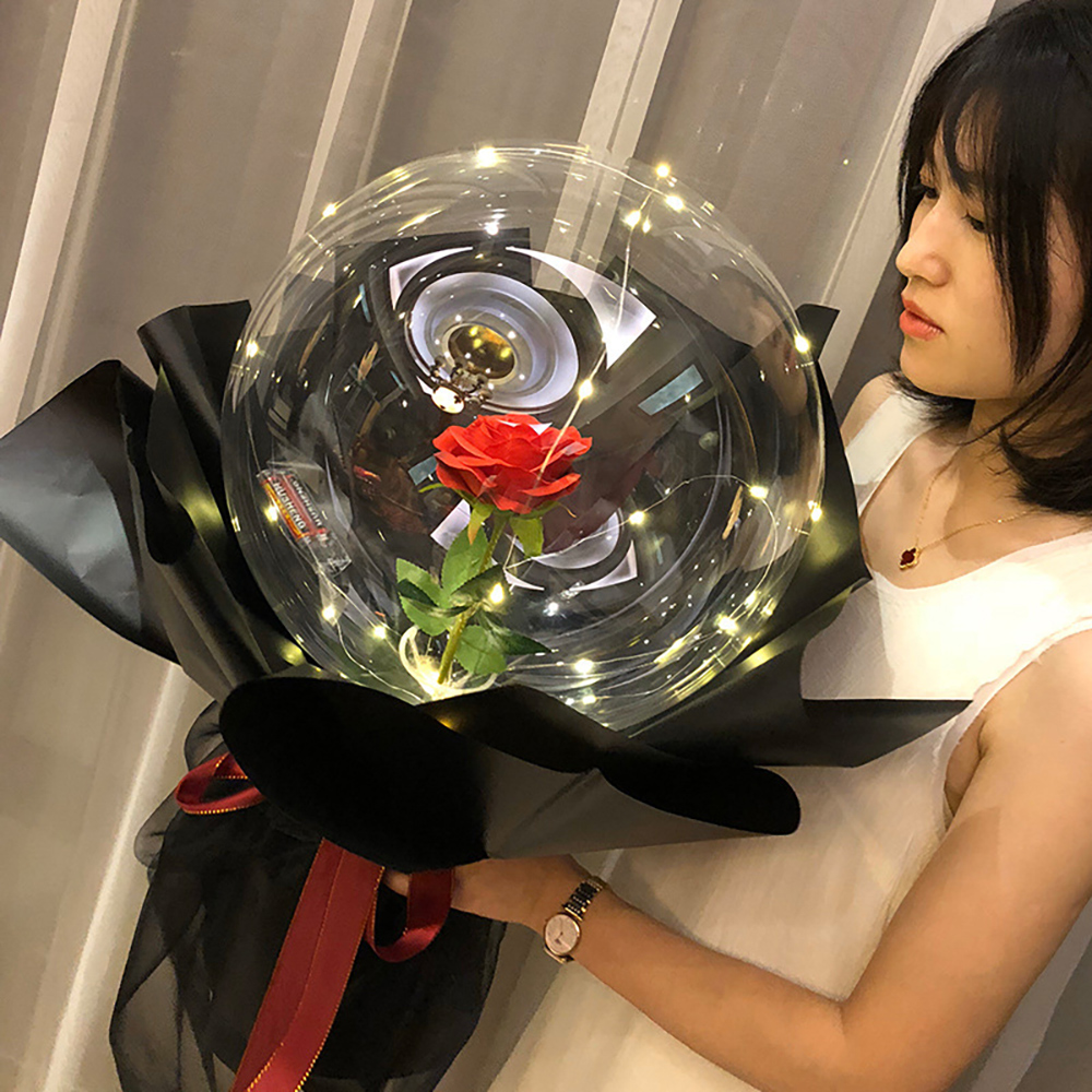 بالون روز عيد الحب بوبو حفل زف - مراجعة Led Balloon Light وسعره