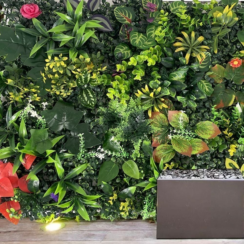 لوحة جدارية من النباتات الاصطن - مراجعة Flower Wall Panel وسعره