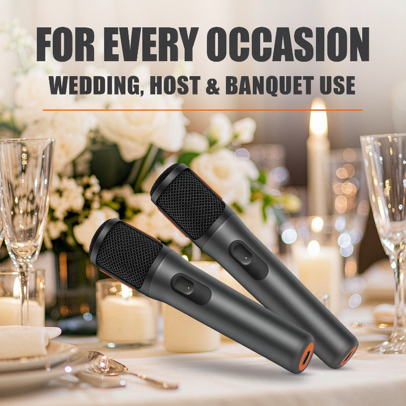 ميكروفون لاسلكي مزدوج محمول با - مراجعة Event & Party Supply وسعره