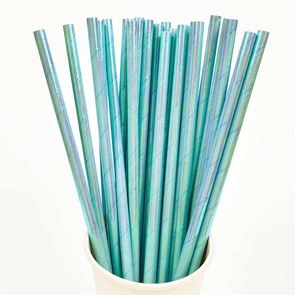 ماصة ورقية وردية وذهبية ، 25 ، - مراجعة Paper Straw Color وسعره