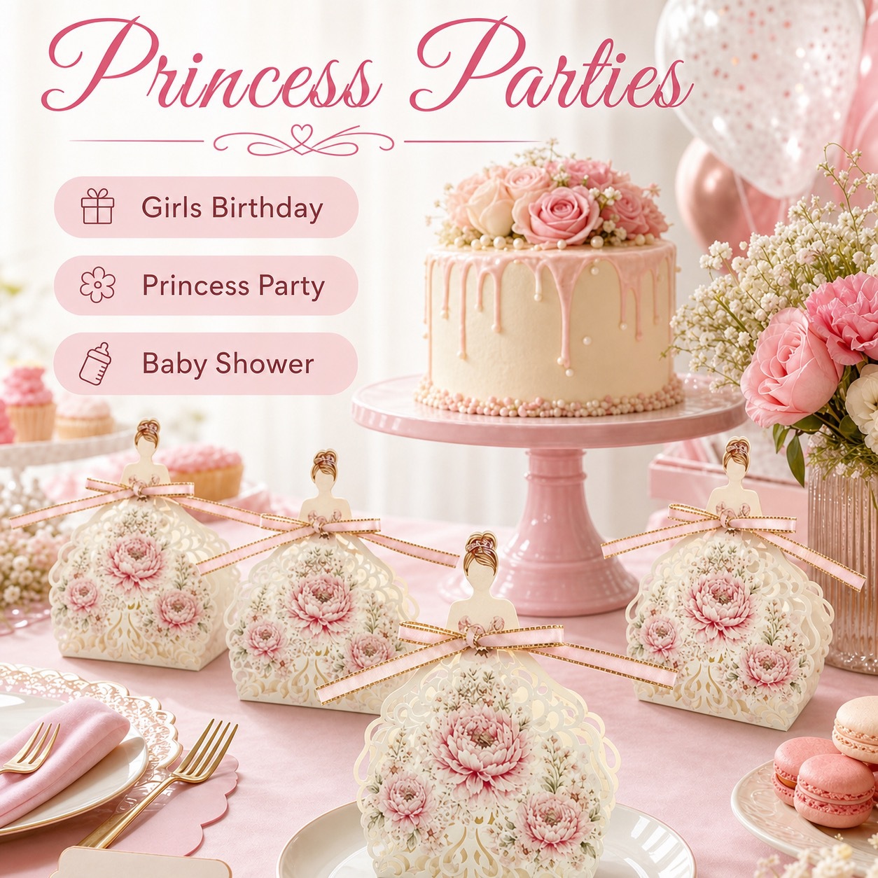 10 مجموعات من صناديق الحلوى ال - مراجعة Event Party Box وسعره