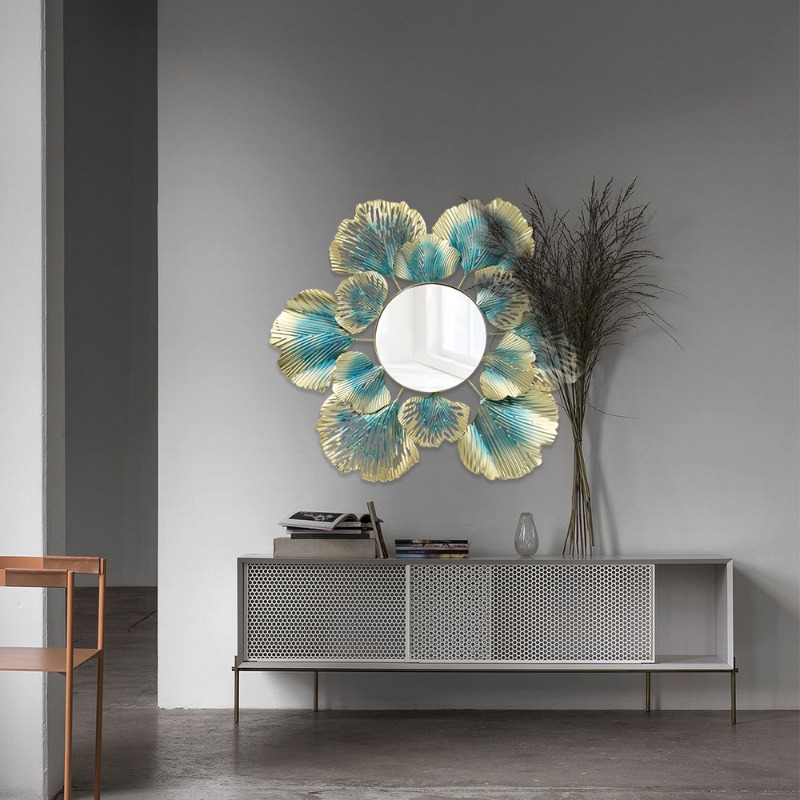 مرآة جدارية فاخرة بتصميم نوردي - مراجعة Flower Wall Panel وسعره
