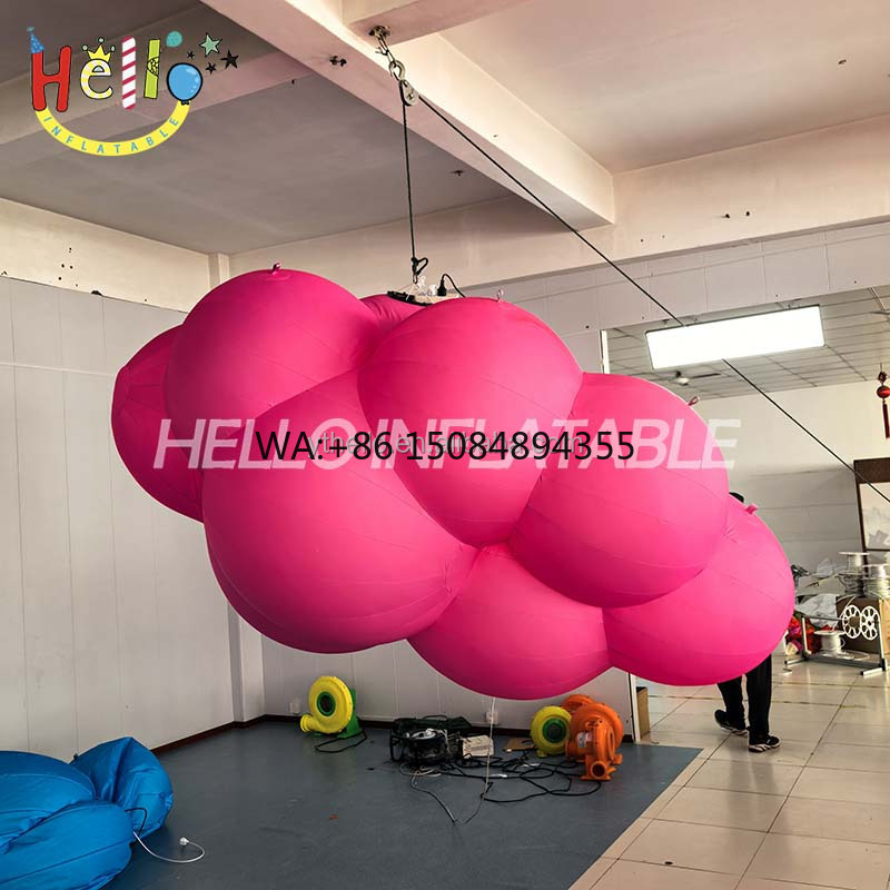 بالون سحابة قابل للنفخ بإضاءة  - مراجعة Led Balloon Light وسعره