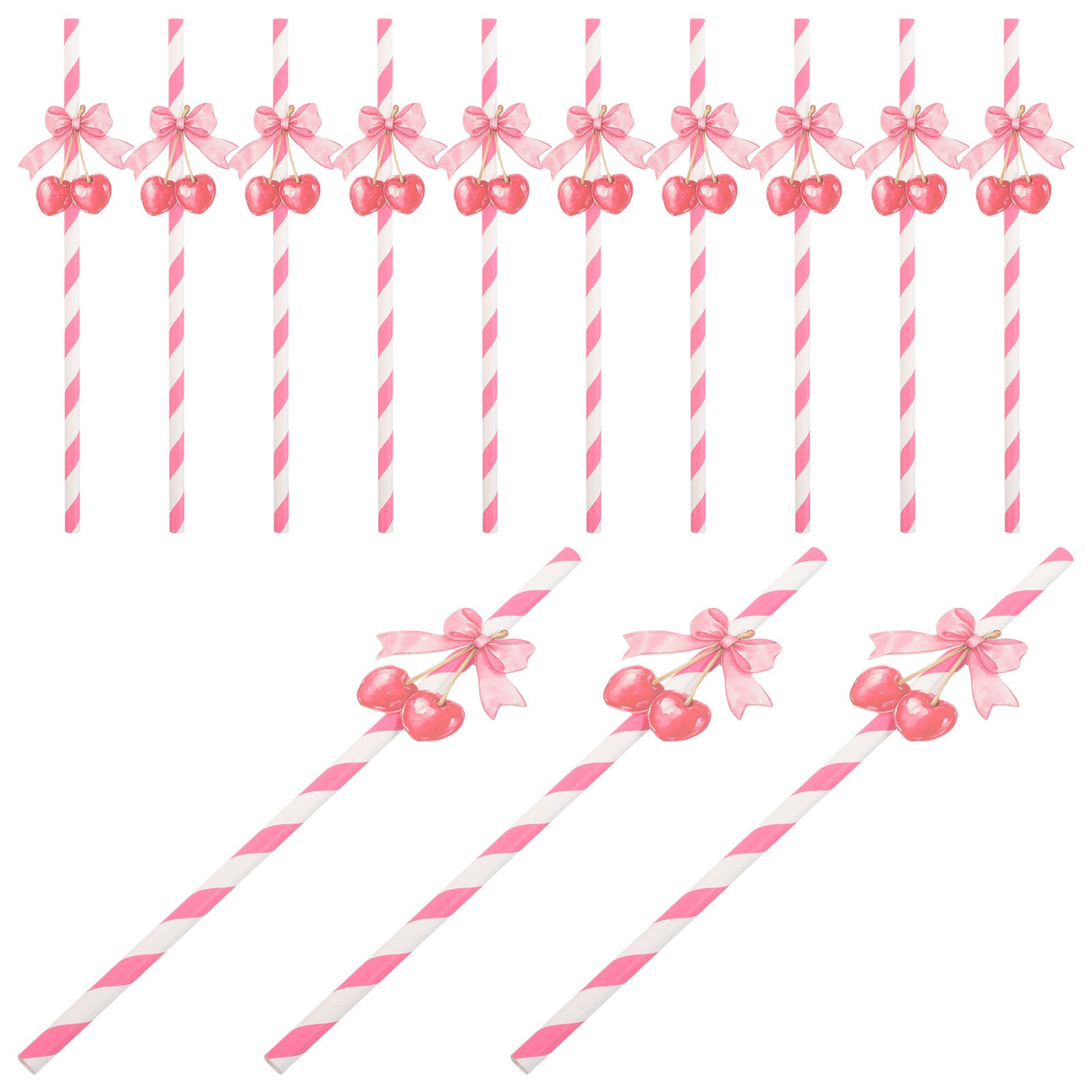 50 قطعة من مصاصات الشرب الورقي - مراجعة Paper Straw Color وسعره