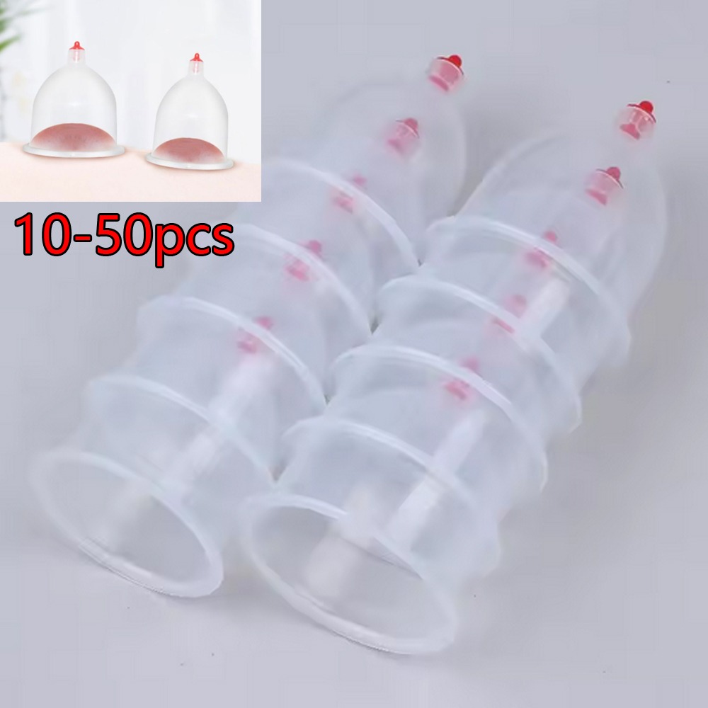 10-50 قطعة، كؤوس حجامة محمولة  - مراجعة Plastic Cup 50Pcs وسعره